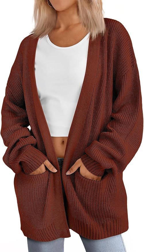 HANSEL™ - Leichter, locker sitzender Cardigan mit V-Ausschnitt