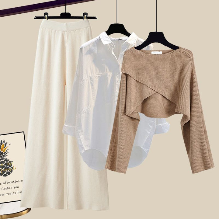 ISOBEL™ | Elegantes dreiteiliges Strickset