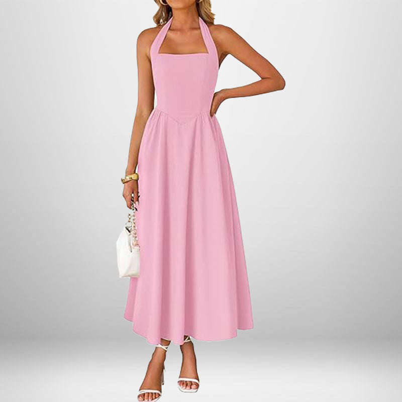 BILLIE™ - Ärmelloses A-Linien-Sommerkleid mit Reißverschlusstasche für Damen