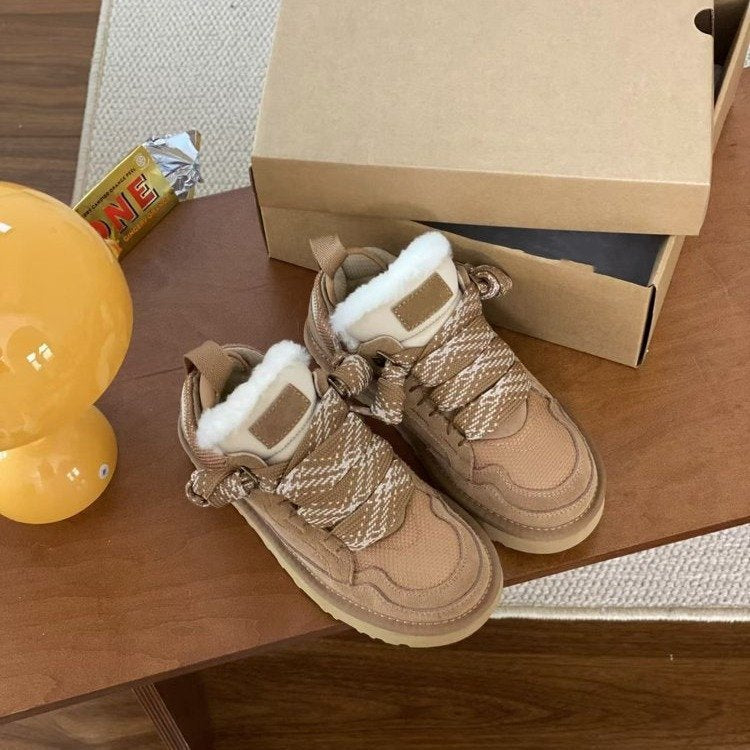 SELI™ – Lässige rutschfeste Plüsch-Wintersneaker