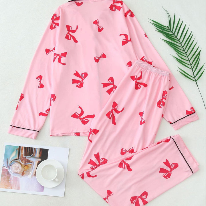 MERIDA™ - Bequemes Langarm-Top- und Pyjama-Set