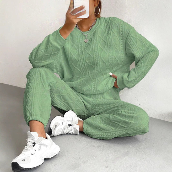 DALI™ – Gemütliches Langarm-Sweatshirt und Jogginghose Set