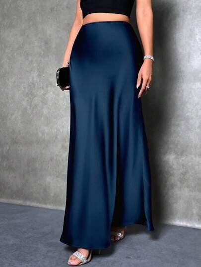 FIONA™ – Satinrock mit hoher Taille