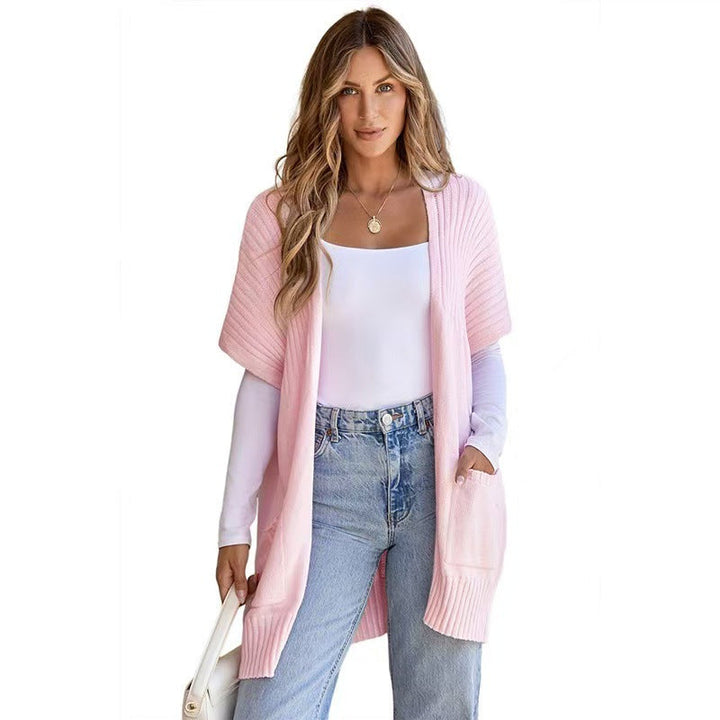 CASSAVA™ – Leichte Strickjacke mit offener Vorderseite