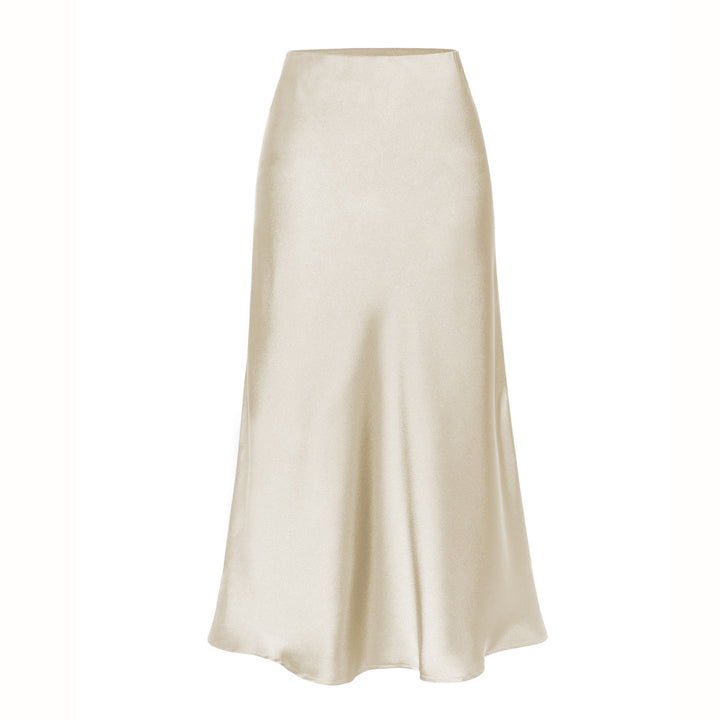 KEITH™ – Eleganter Midirock mit hohem Bund und Seitenschlitz