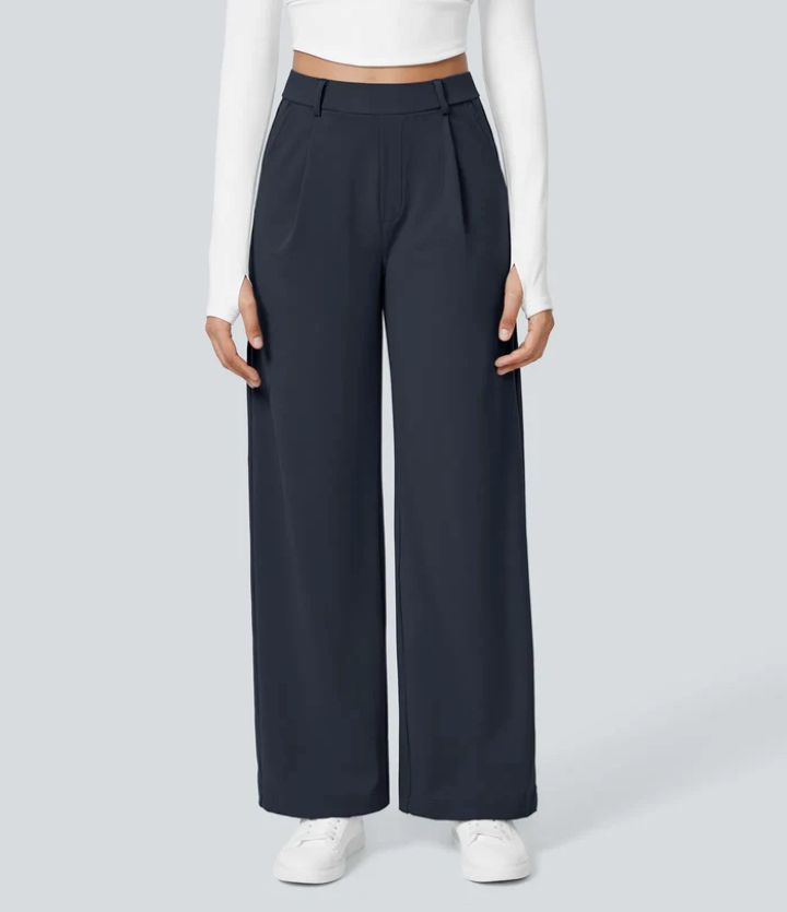 MONAH™ - Lässige, minimalistische Hose mit weitem Bein