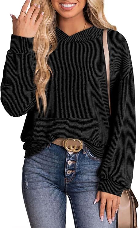 FORTUNA™ – Kuscheliger weicher lässiger Langarm-Kapuzenpullover