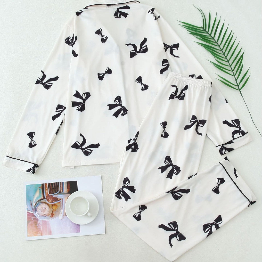 MERIDA™ - Bequemes Langarm-Top- und Pyjama-Set