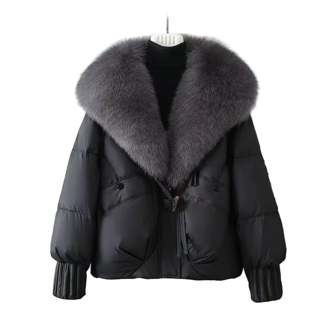 ELIZA™ - Winter Kurzpelzkragen Jacke