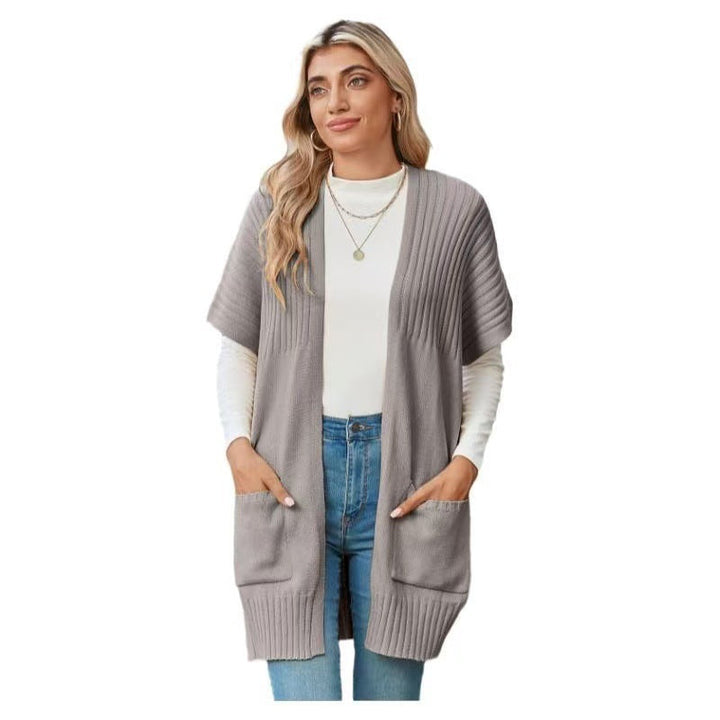 CASSAVA™ – Leichte Strickjacke mit offener Vorderseite