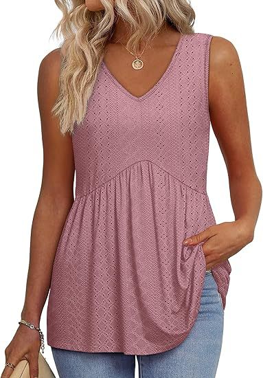 ELIORA™ - Müheloses, fließendes, ärmelloses Tanktop