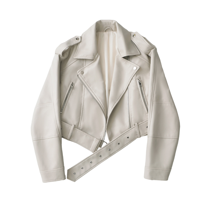 DAGMAR™ – Vintage Moto Loose Lederjacke