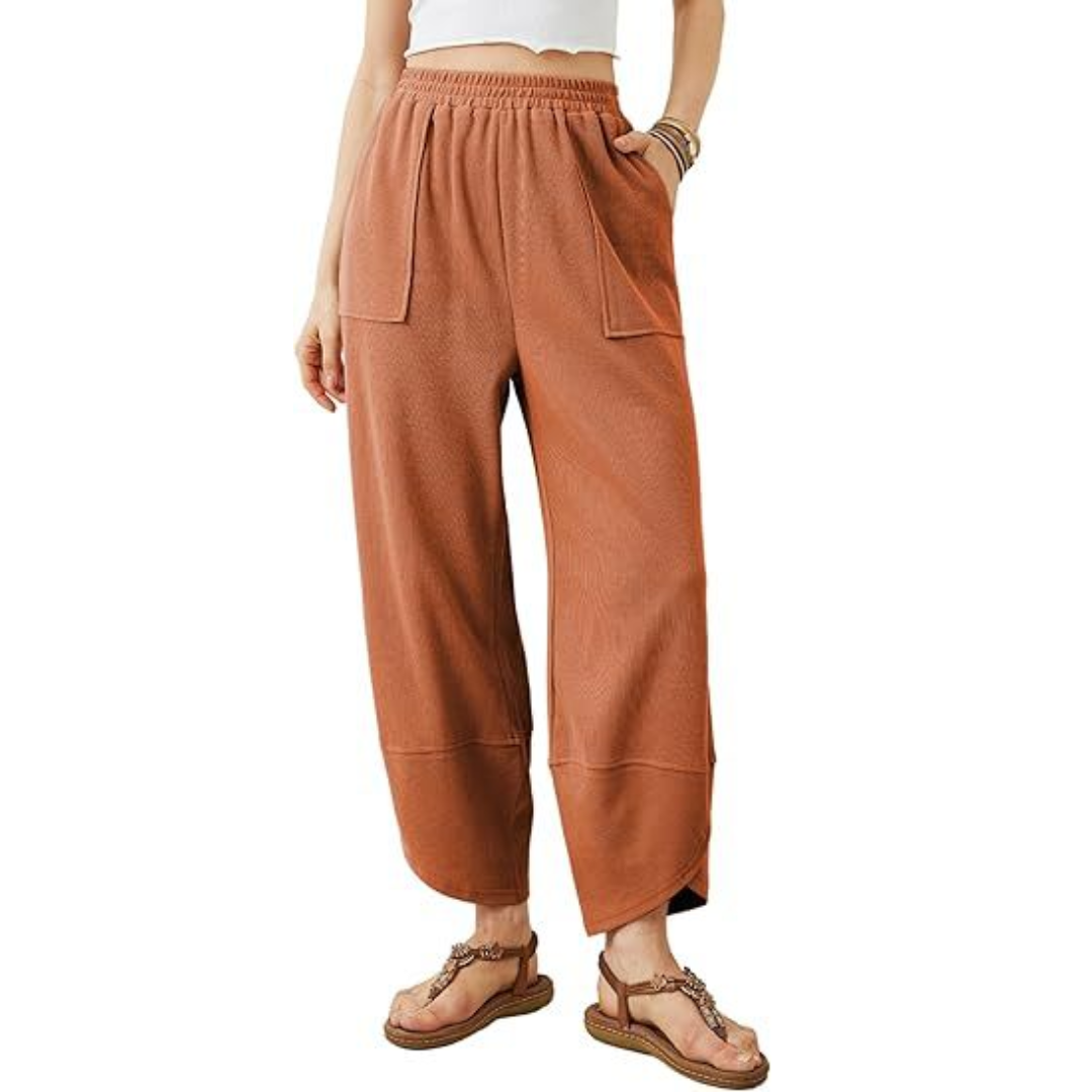 ZURI™ – Entspannte Palazzo-Hose mit weitem Bein