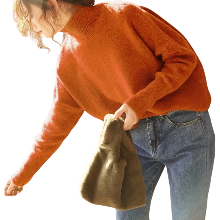 OTTOLINE™ – Gemütlicher hochgeschlossener, locker gestrickter Pullover