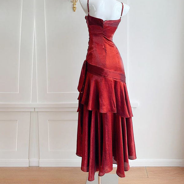 VIANNE™ - Glamouröses Maxikleid mit Rüschen