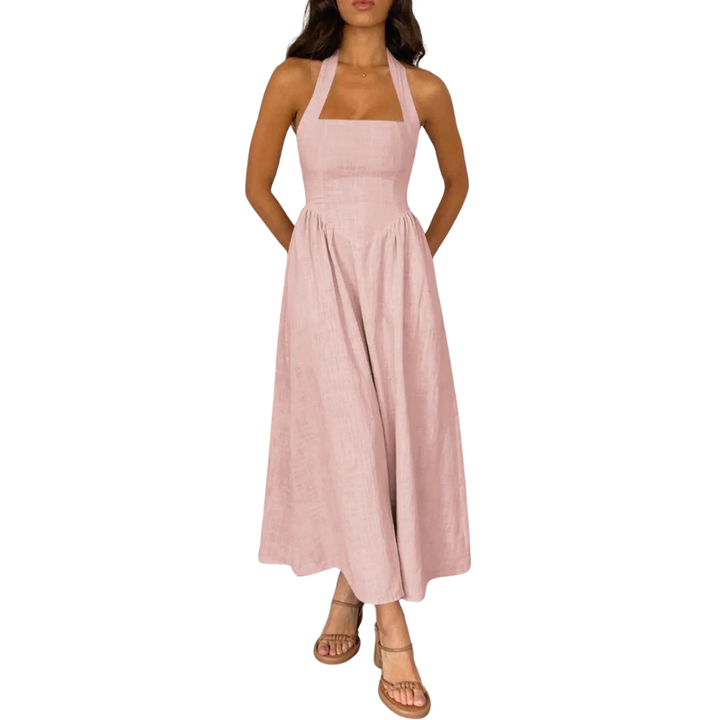 ELEONOR™ - Elegantes Midikleid mit Puffärmeln