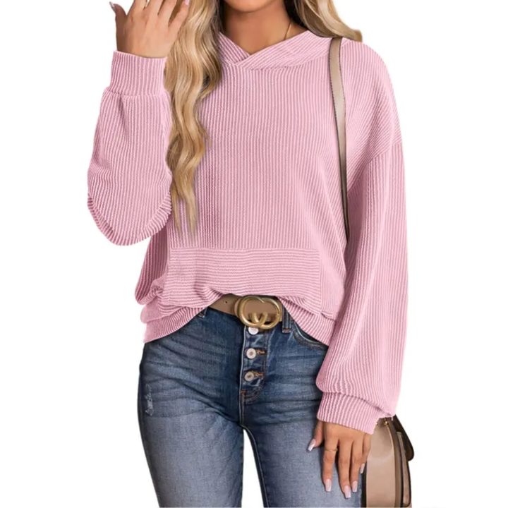 JESSA™ – Entspannter Kapuzenpullover mit gedrehter Naht