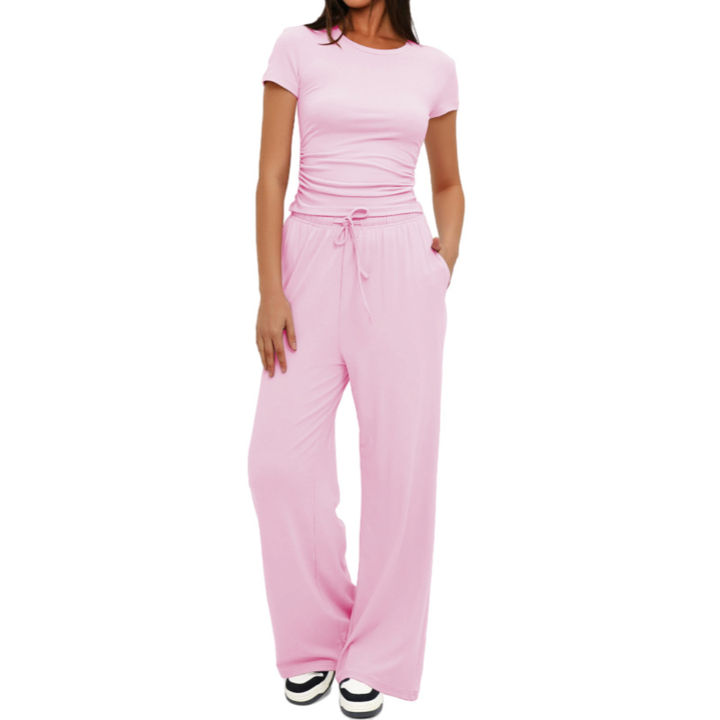 WINNIE™ – Gemütliches, einfarbiges Loungewear-Set (Zweiteiler)