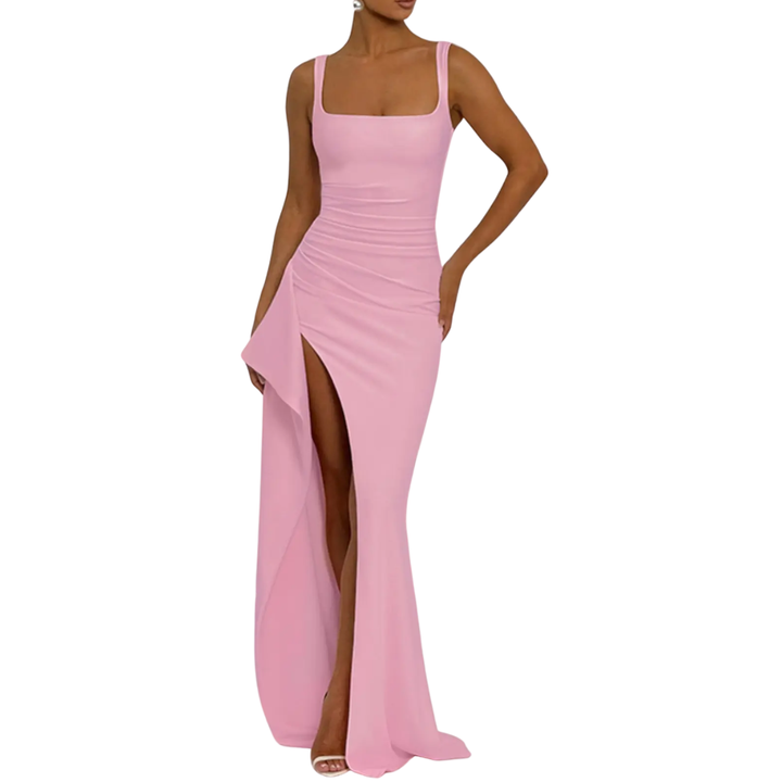 VALENTINA™ – Sexy Maxi-Kleid mit offener Rückenpartie und Schlitz