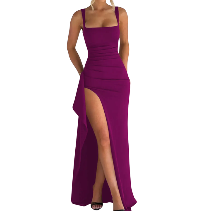 VALENTINA™ – Sexy Maxi-Kleid mit offener Rückenpartie und Schlitz
