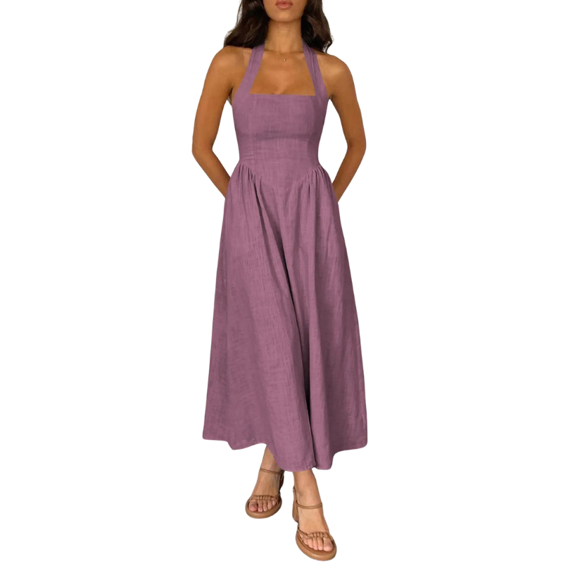ELEONOR™ - Elegantes Midikleid mit Puffärmeln