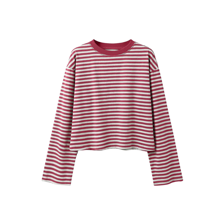 REAGAN™ – Relaxed Colorblock Streifen-T-Shirt