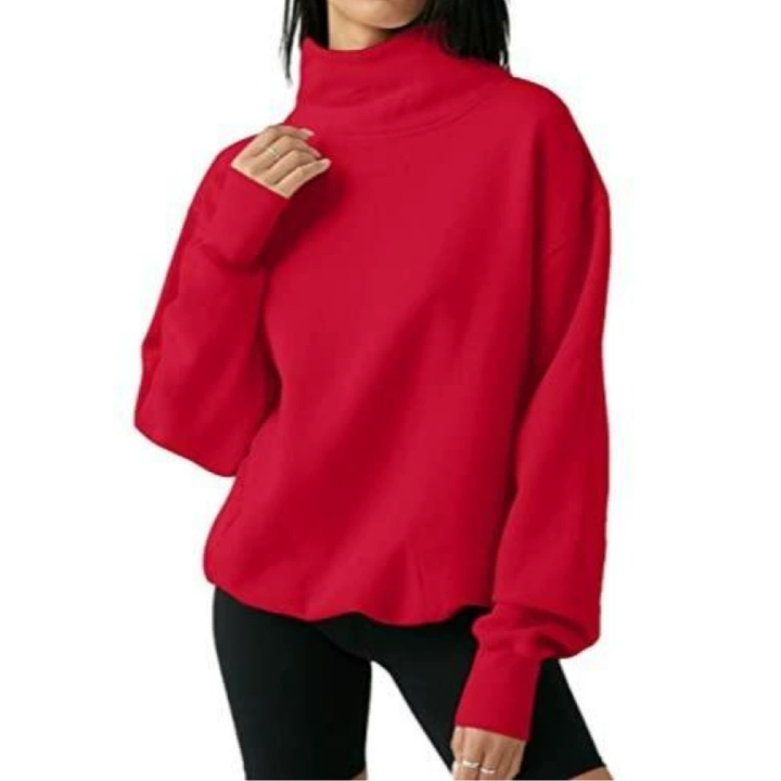 ROUX™ – Gemütliches Oversize-Turtleneck-Sweatshirt
