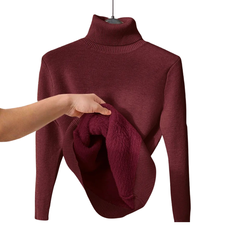 CELWYN™ – Kuscheliger Rollkragenpullover mit Fleece-Futter