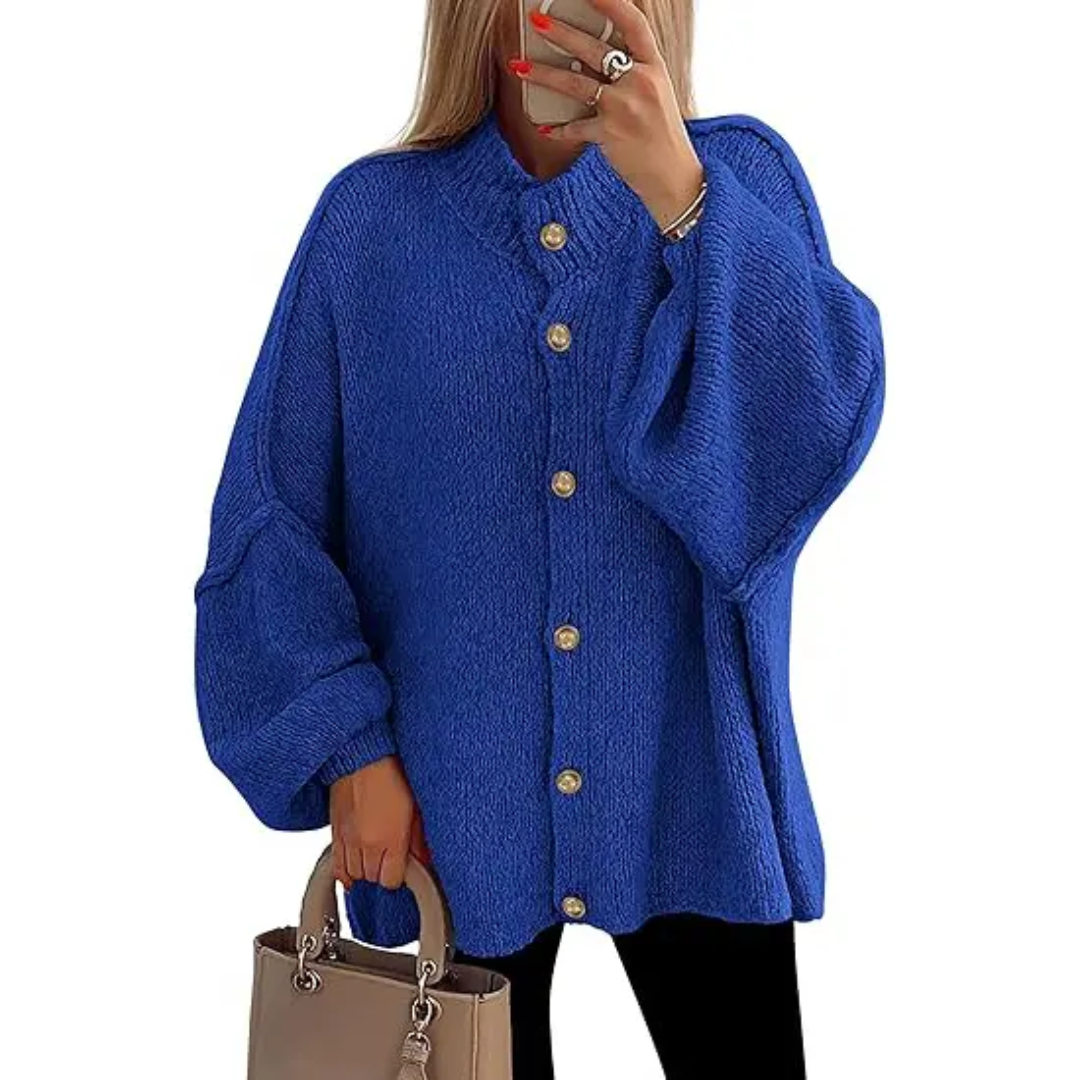 HESTIA™ – Gemütlicher Fledermausärmel-Strickcardigan