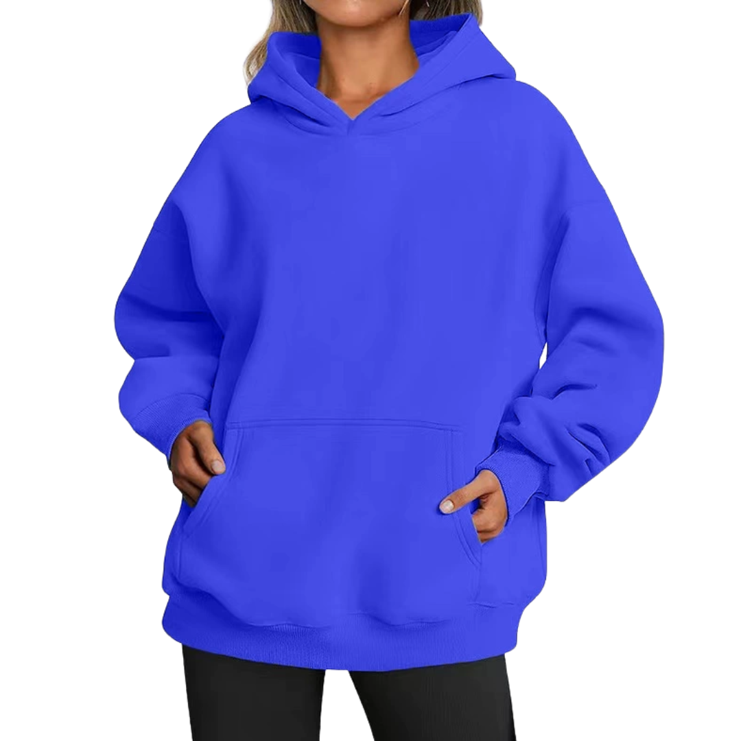 BREELAN™ – Gemütlicher Oversized-Fleece-Kapuzenpullover