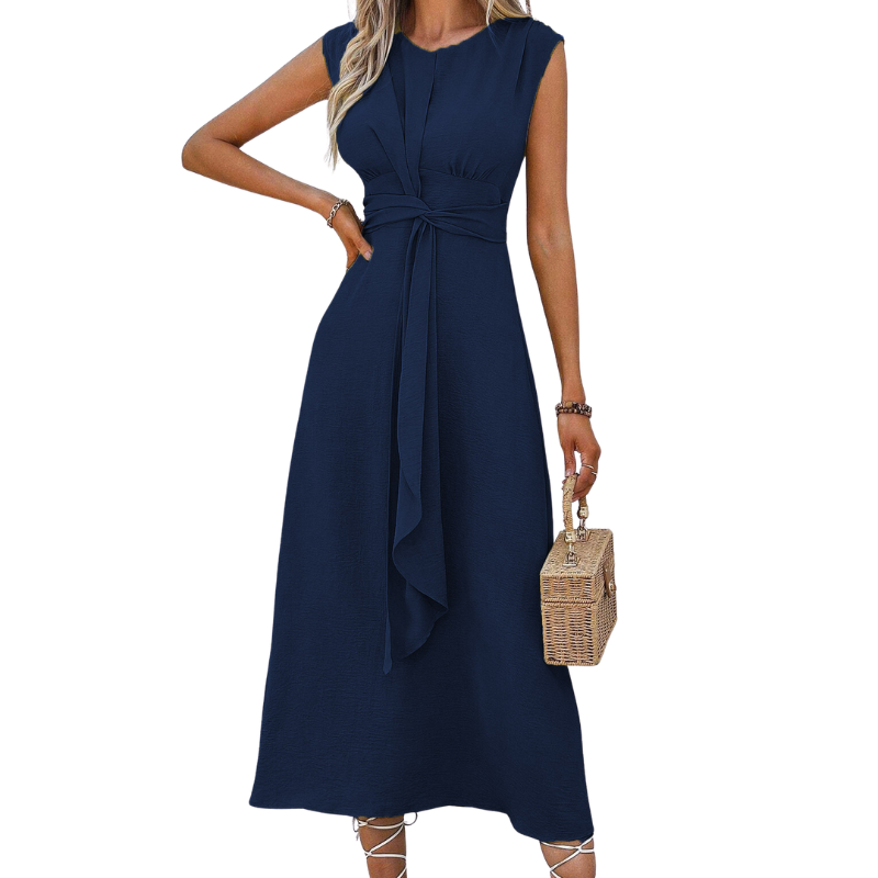 ROBBYN™ – Trendiges ärmelloses Kleid zum Binden in der Taille