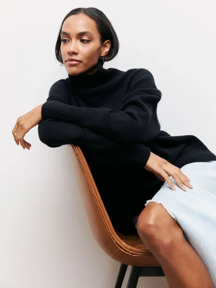 ALYSSA™ - Eleganter Rollkragenpullover