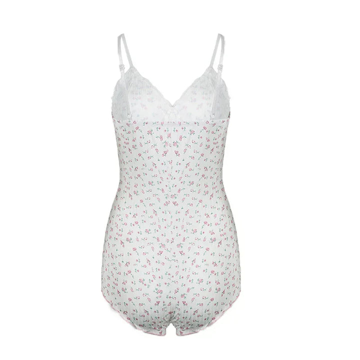 JOY™ – Ärmelloser Body mit verträumtem Blumenmuster