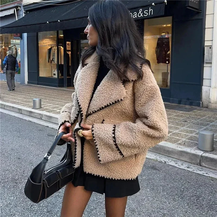 OLIVIA™ | Luxuriöse Teddy-Jacke
