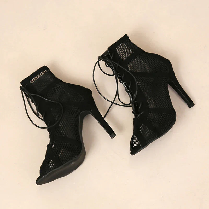 GAYLE™ – Elegante High Heels aus Mesh