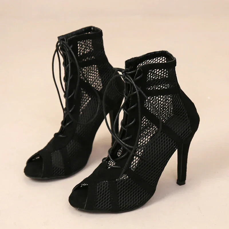 GAYLE™ – Elegante High Heels aus Mesh