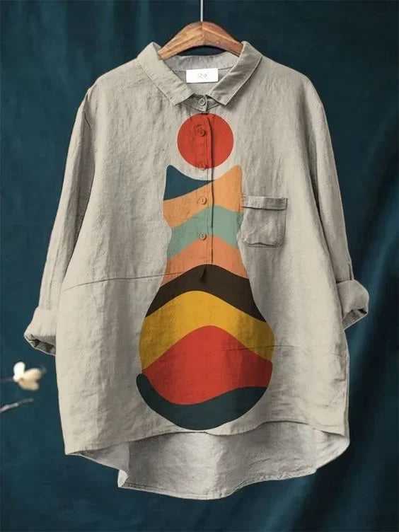 AMARI™ - Katzenkunst-Shirt