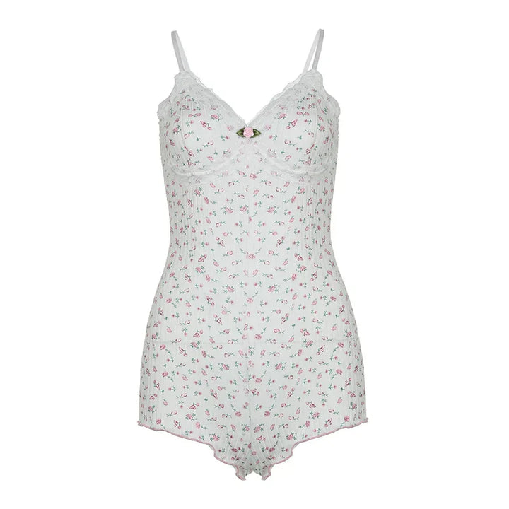 JOY™ – Ärmelloser Body mit verträumtem Blumenmuster