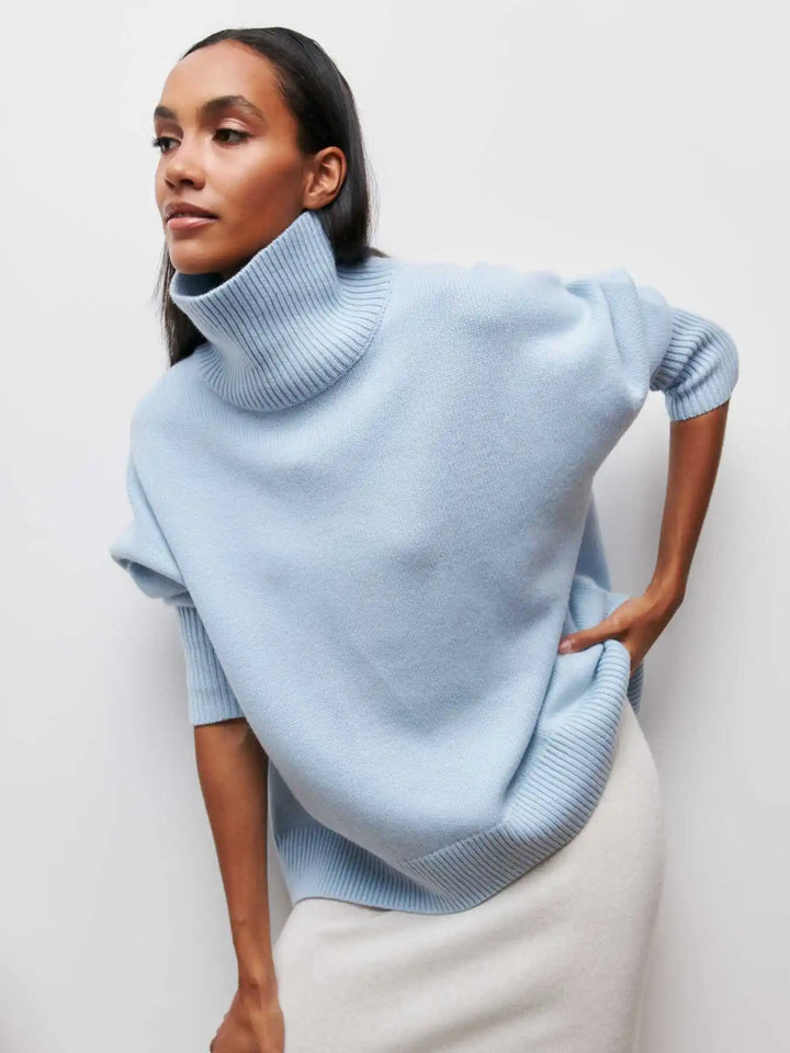 ALYSSA™ - Eleganter Rollkragenpullover
