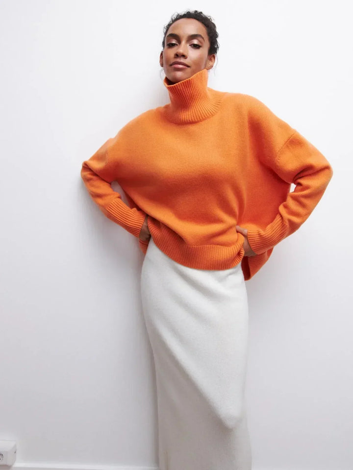 ALYSSA™ - Eleganter Rollkragenpullover