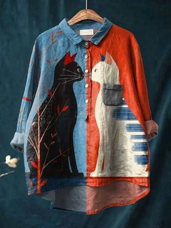 AMARI™ - Katzenkunst-Shirt