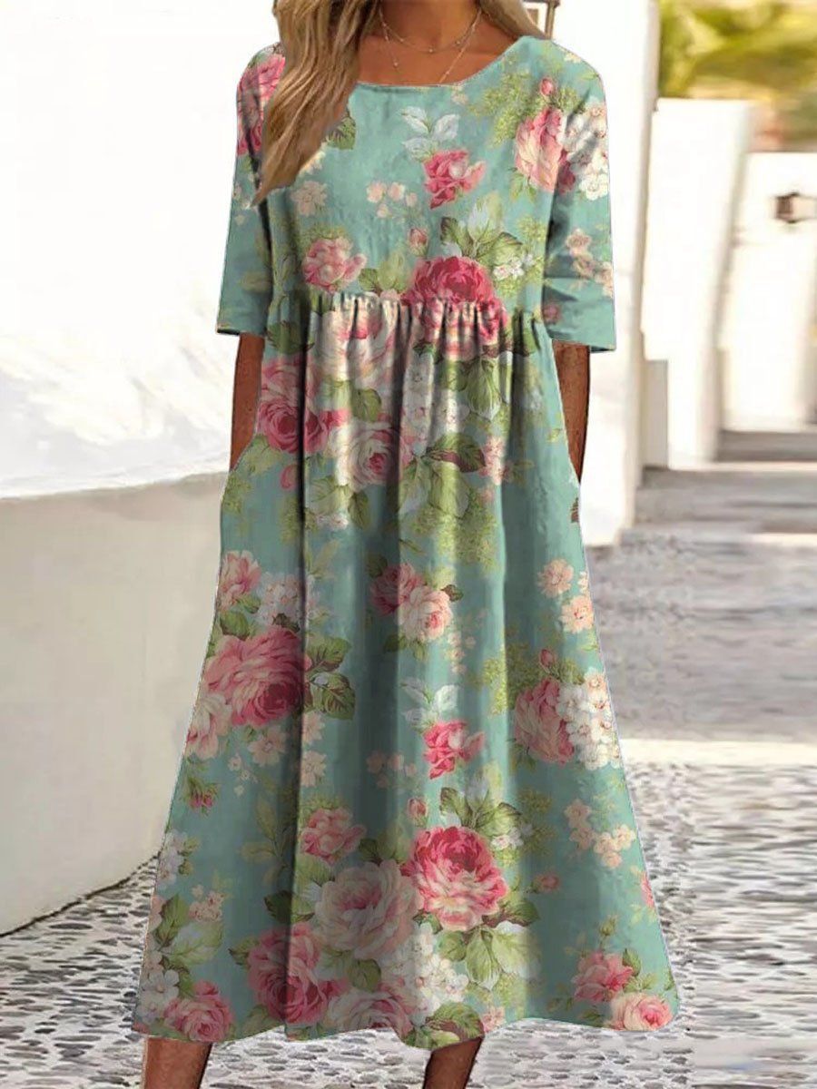 LAARNI™ – Entspanntes Midikleid