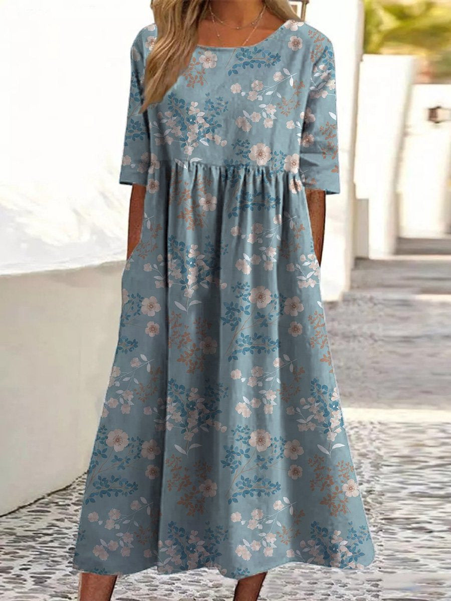 LAARNI™ – Entspanntes Midikleid