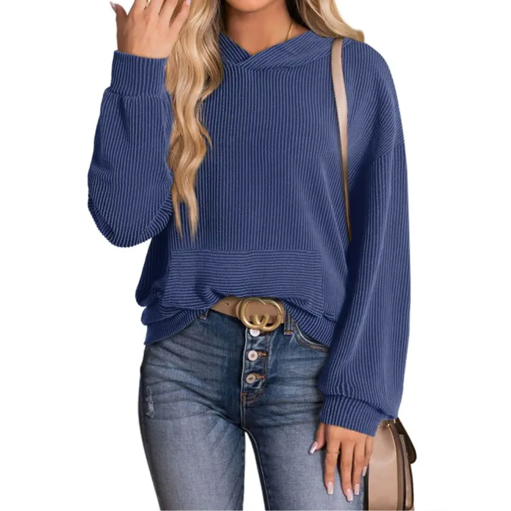 JESSA™ – Entspannter Kapuzenpullover mit gedrehter Naht