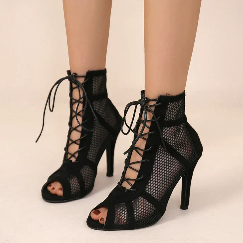 GAYLE™ – Elegante High Heels aus Mesh