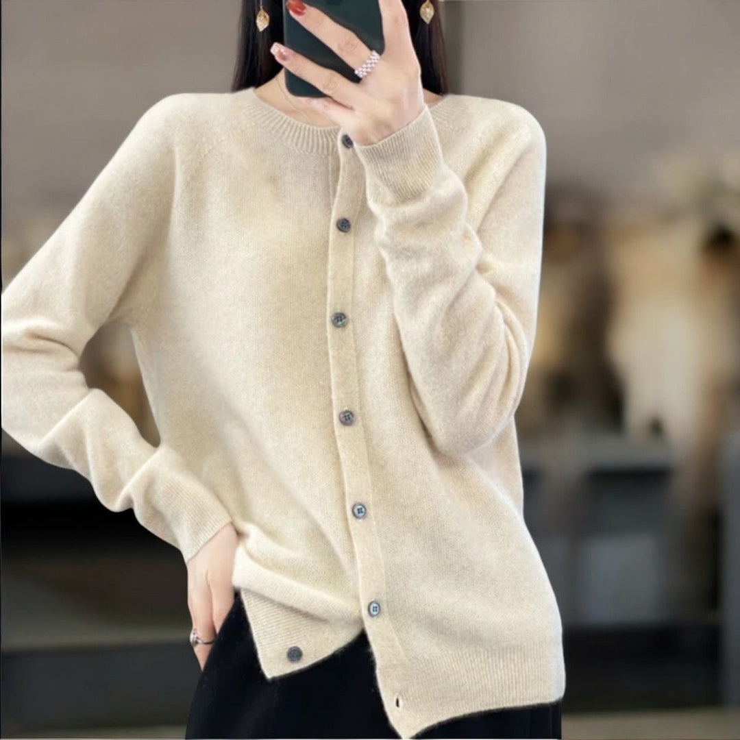 ELEANOR™ – Weiche Strickjacke mit Knopfleiste