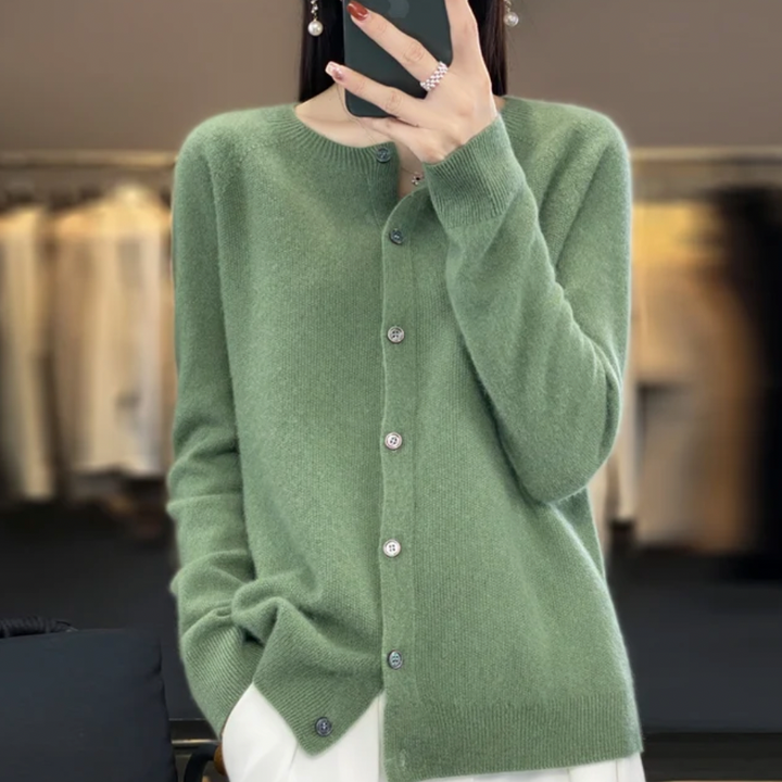 ELEANOR™ – Weiche Strickjacke mit Knopfleiste