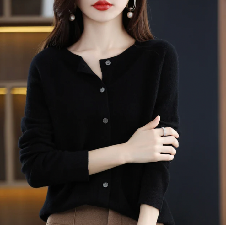 ELEANOR™ – Weiche Strickjacke mit Knopfleiste