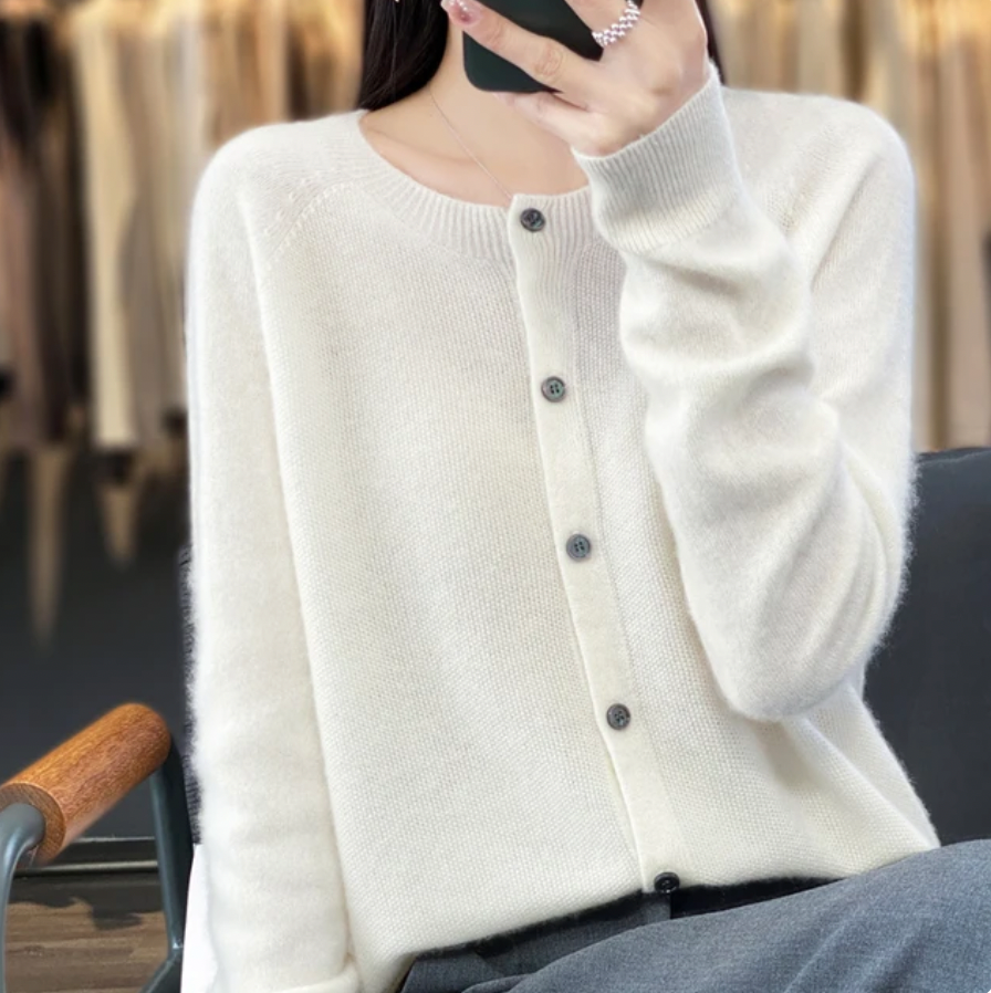ELEANOR™ – Weiche Strickjacke mit Knopfleiste