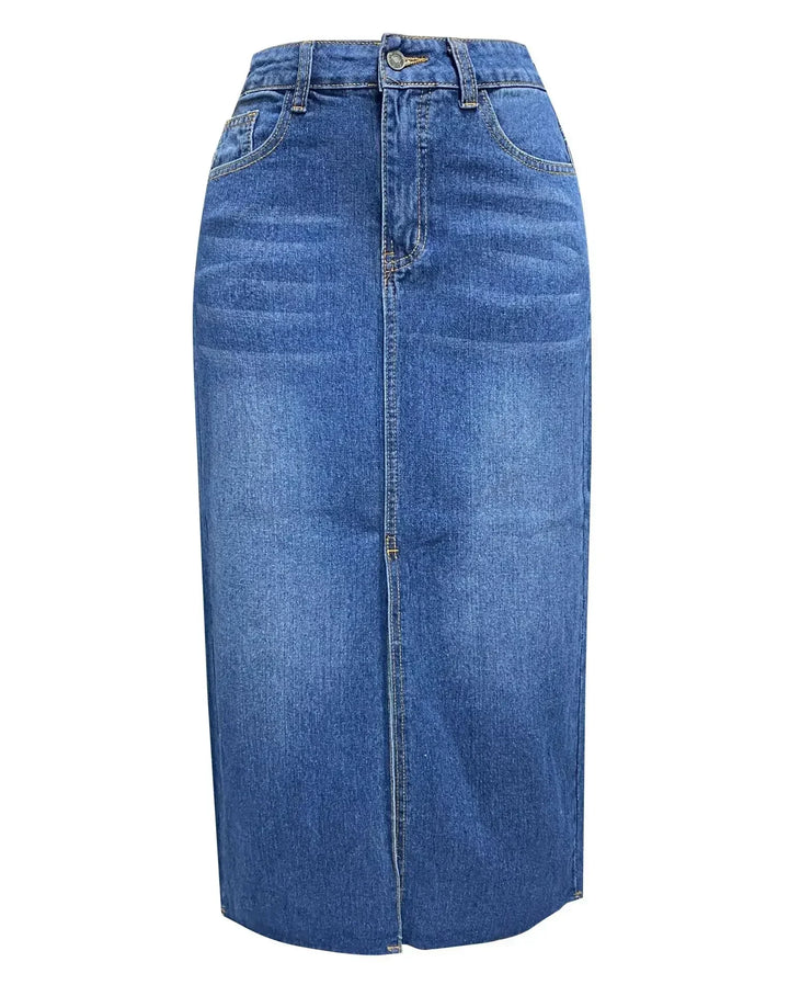 DENISE™ – Klassischer High-Waist Jeansrock